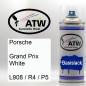 Preview: Porsche, Grand Prix White, L908 / R4 / P5: 400ml Sprühdose, von ATW Autoteile West.